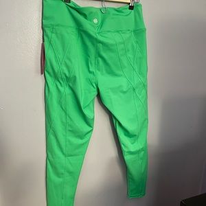 Lilly Pulitzer Bright Green High-Waist Leggings